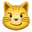 Kucing dengan Senyum Masam Samsung