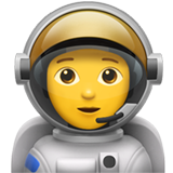 Emoji Astronot Apple