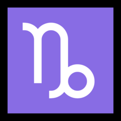Emoji Capricorn Microsoft