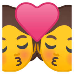 Emoji Ciuman Google