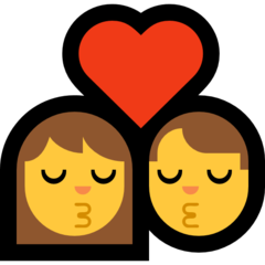 Emoji Ciuman Microsoft