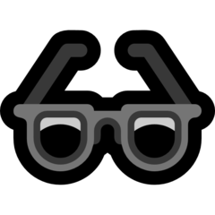 Emoji Kacamata Hitam Microsoft