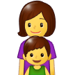 Emoji Keluarga Wanita Anak Lelaki Samsung