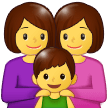 Emoji Keluarga Wanita Wanita Anak Lelaki Samsung