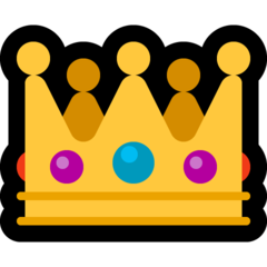 Emoji Mahkota Microsoft