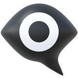 Emoji Mata Di Balon Bicara Apple