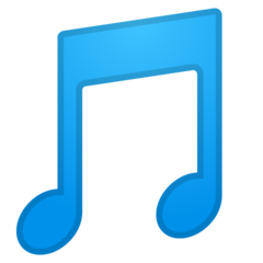 Emoji Notasi Musik Google