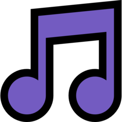 Emoji Notasi Musik Microsoft