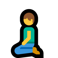Emoji Orang Berlutut Microsoft