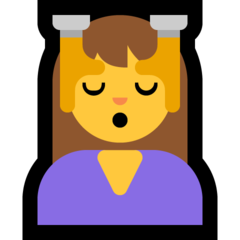 Emoji Orang Sedang Dipijat Microsoft