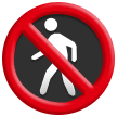 Emoji Pejalan Kaki Dilarang Samsung
