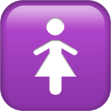 Emoji Ruangan Wanita Apple