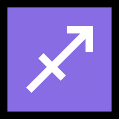 Emoji Sagittarius Microsoft