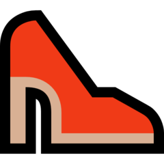 Emoji Sepatu Hak Tinggi Microsoft