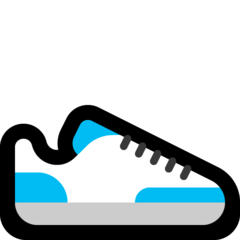 Emoji Sepatu Lari Microsoft