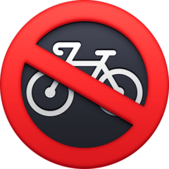 Emoji Sepeda Dilarang Facebook