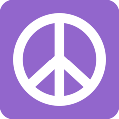Emoji Simbol Perdamaian Twitter