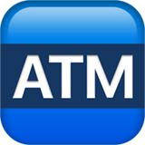 Emoji Tanda ATM Apple