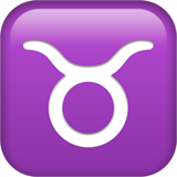 Emoji Taurus Apple