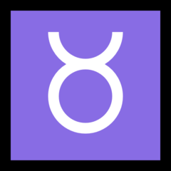 Emoji Taurus Microsoft