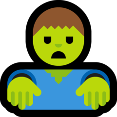 Emoji Zombie Microsoft