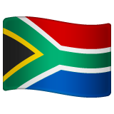 Emoji Bendera Afrika Selatan WhatsApp