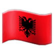 Emoji Bendera Albania Samsung