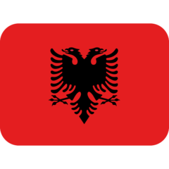 Emoji Bendera Albania Twitter