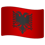 Emoji Bendera Albania WhatsApp