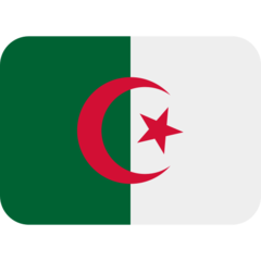 Emoji Bendera Aljazair Twitter