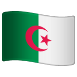 Emoji Bendera Aljazair WhatsApp