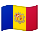 Emoji Bendera Andorra Google