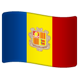 Emoji Bendera Andorra WhatsApp