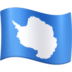 Emoji Bendera Antartika Facebook