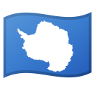 Emoji Bendera Antartika Google