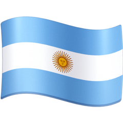 Emoji Bendera Argentina Facebook