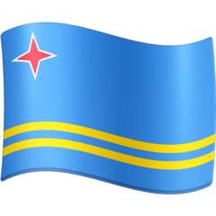 Emoji Bendera Aruba Facebook
