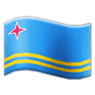 Emoji Bendera Aruba Samsung