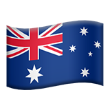 Emoji Bendera Australia Apple