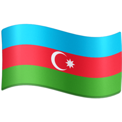 Emoji Bendera Azerbaijan Facebook