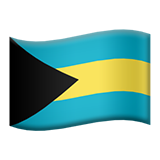 Emoji Bendera Bahama Apple