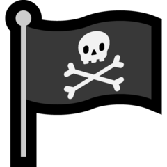 Emoji Bendera Bajak Laut Microsoft