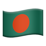 Emoji Bendera Bangladesh Apple
