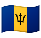 Emoji Bendera Barbados Google
