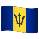 Emoji Bendera Barbados WhatsApp