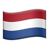 Emoji Bendera Belanda Apple