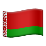 Emoji Bendera Belarus Apple