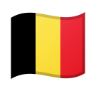 Emoji Bendera Belgia Google