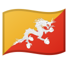 Emoji Bendera Bhutan Google