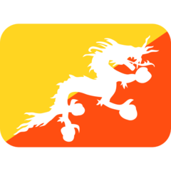 Emoji Bendera Bhutan Twitter